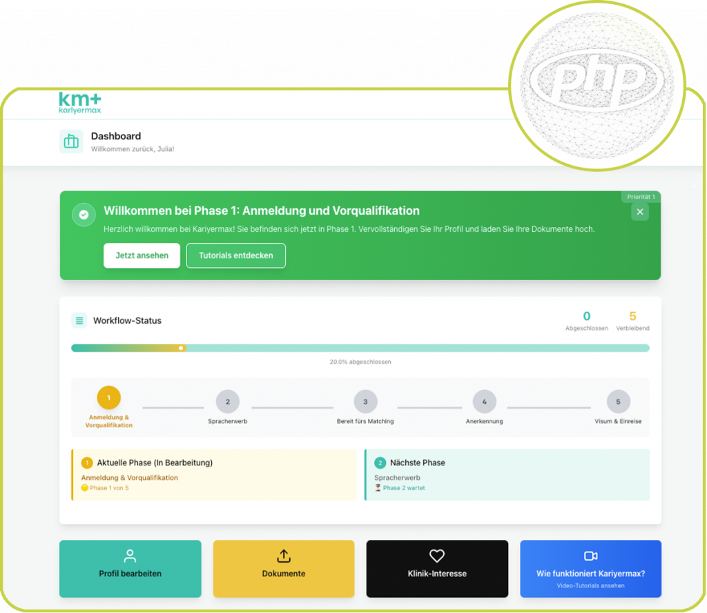 Screenshot Kariyermaxx