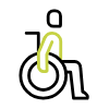Icon Rollstuhl